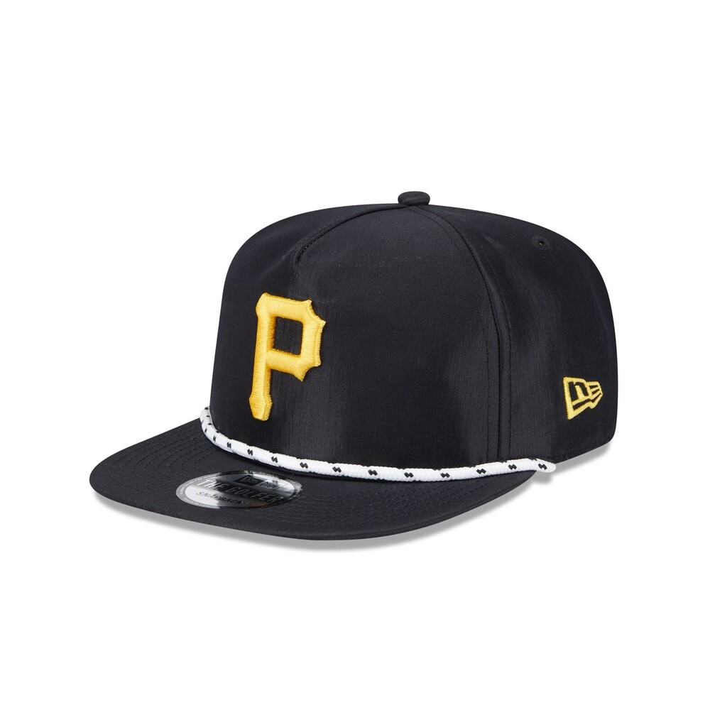 New Era Pittsburgh Pirates Team Rope Golfer Hat - One Size